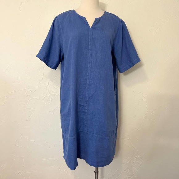J. Jill Dresses J Jill Purejill 0 Linen Dress Large Poshmark